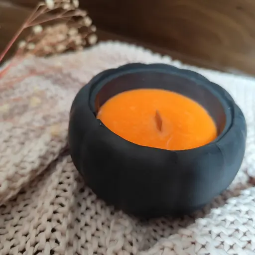 Buchkerze "Pumpkin"